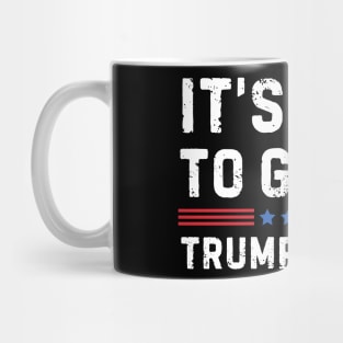 Funny Trump it's time to go joe trump 2024 maga Mug